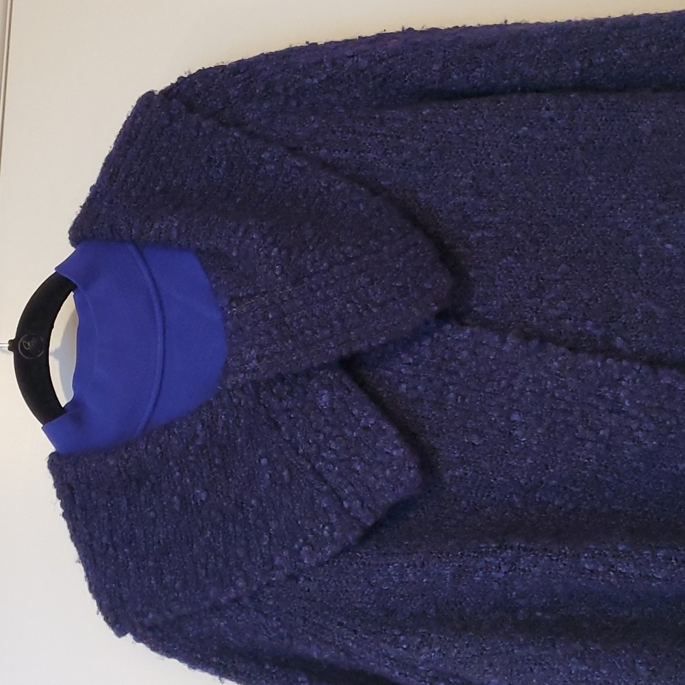 JONES NEW YORK Wide Collar Open Front Sweater - Picture 7 of 7